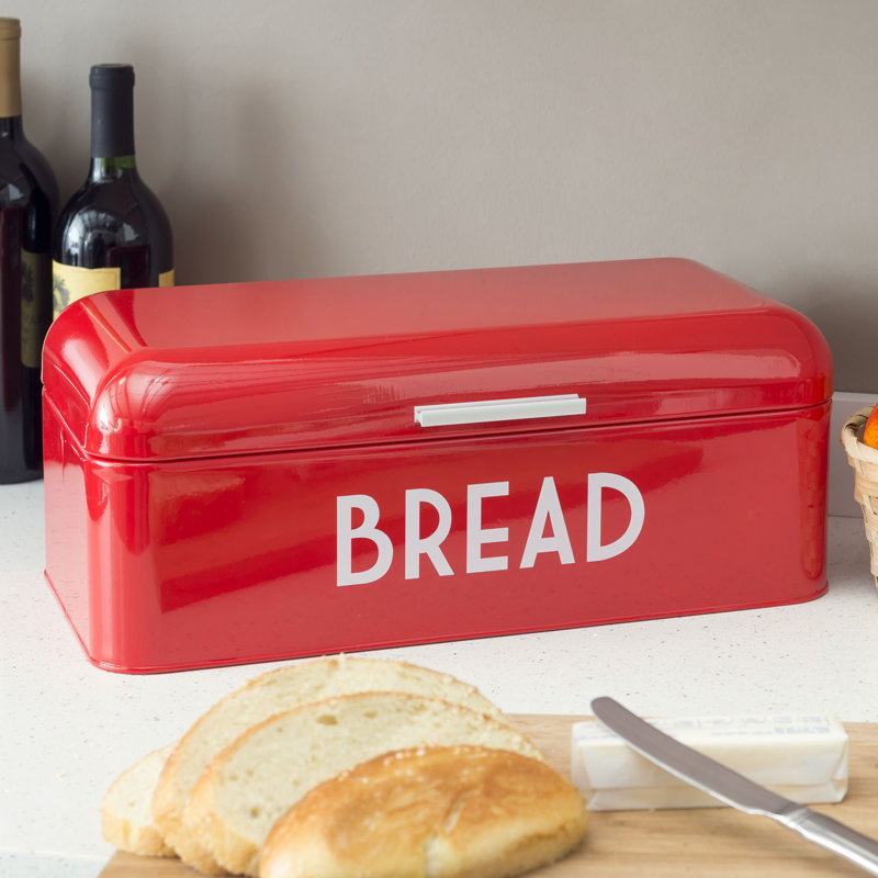 Prep & Savour Metal Bread Box & Reviews Wayfair